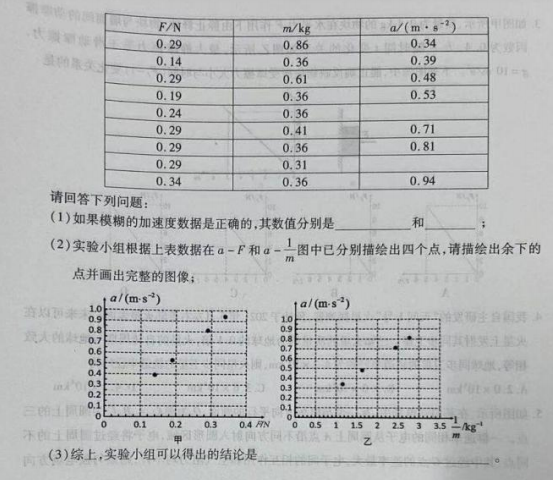 安徽省合肥市2021屆高三上學期第一次教學質(zhì)量檢測物理試卷及答案