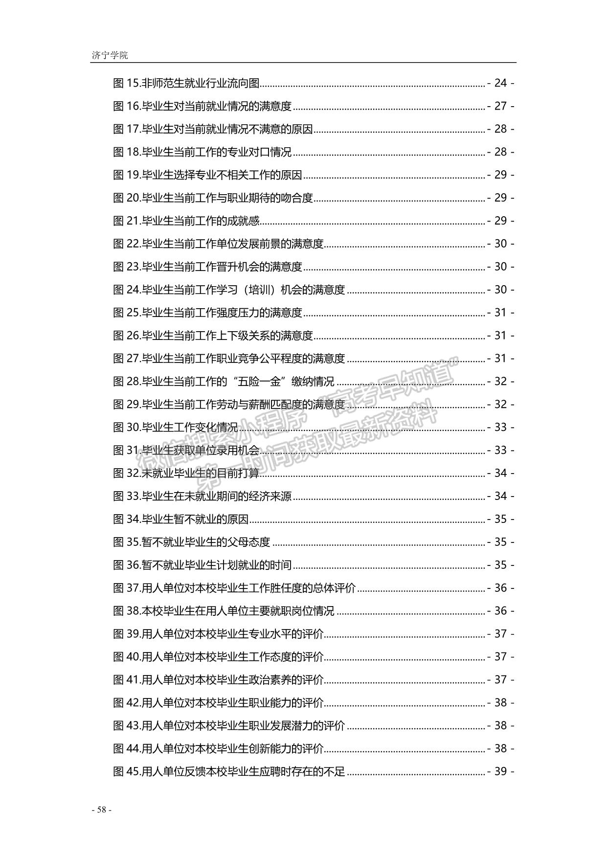 濟寧學院2019屆畢業(yè)生就業(yè)質量報告