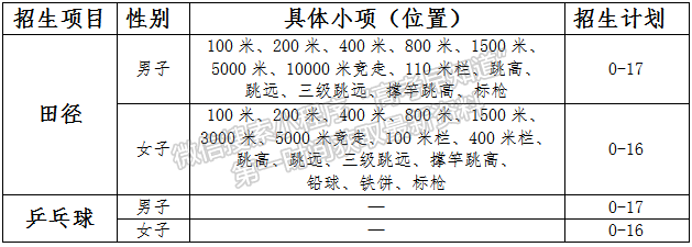 南京工业大学2021年高水平运动队招生简章