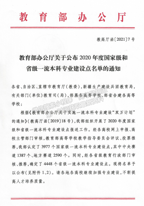 喜報！成都工業(yè)學(xué)院再增2個專業(yè)入選國家級一流本科專業(yè)建設(shè)點