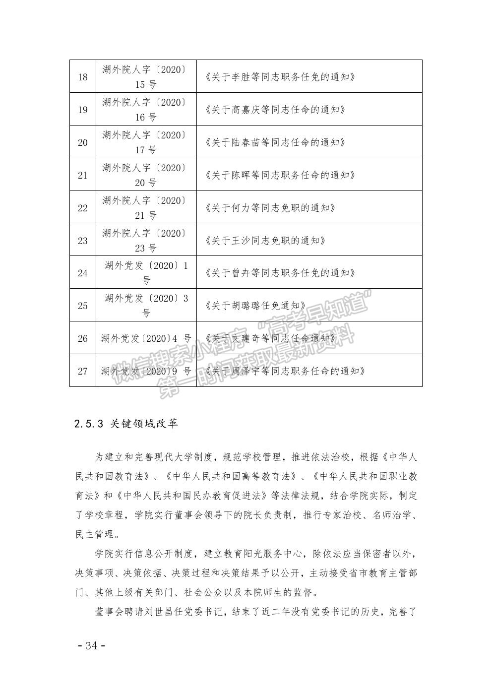 湖南外國(guó)語(yǔ)職業(yè)學(xué)院2020年高等職業(yè)教育質(zhì)量年度報(bào)告