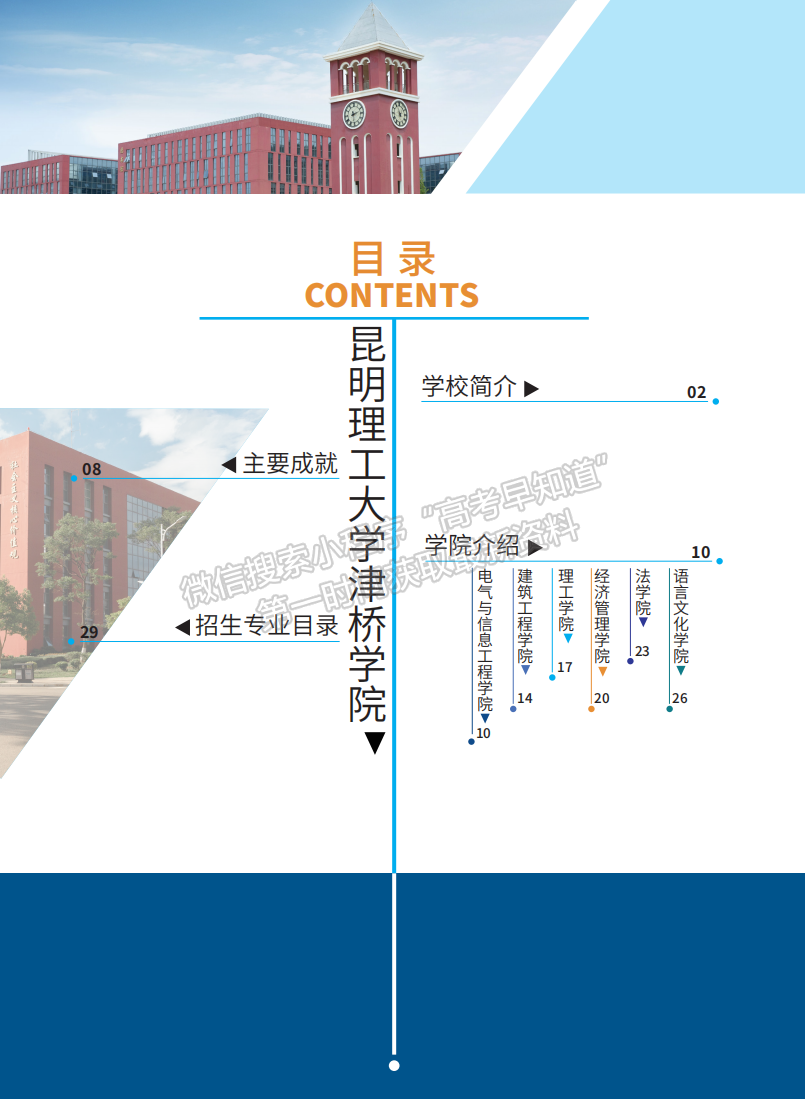 昆明理工大學(xué)津橋?qū)W院2020年招生簡章