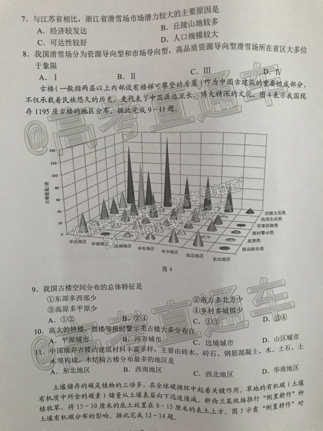 2021深圳二模地理試題及參考答案