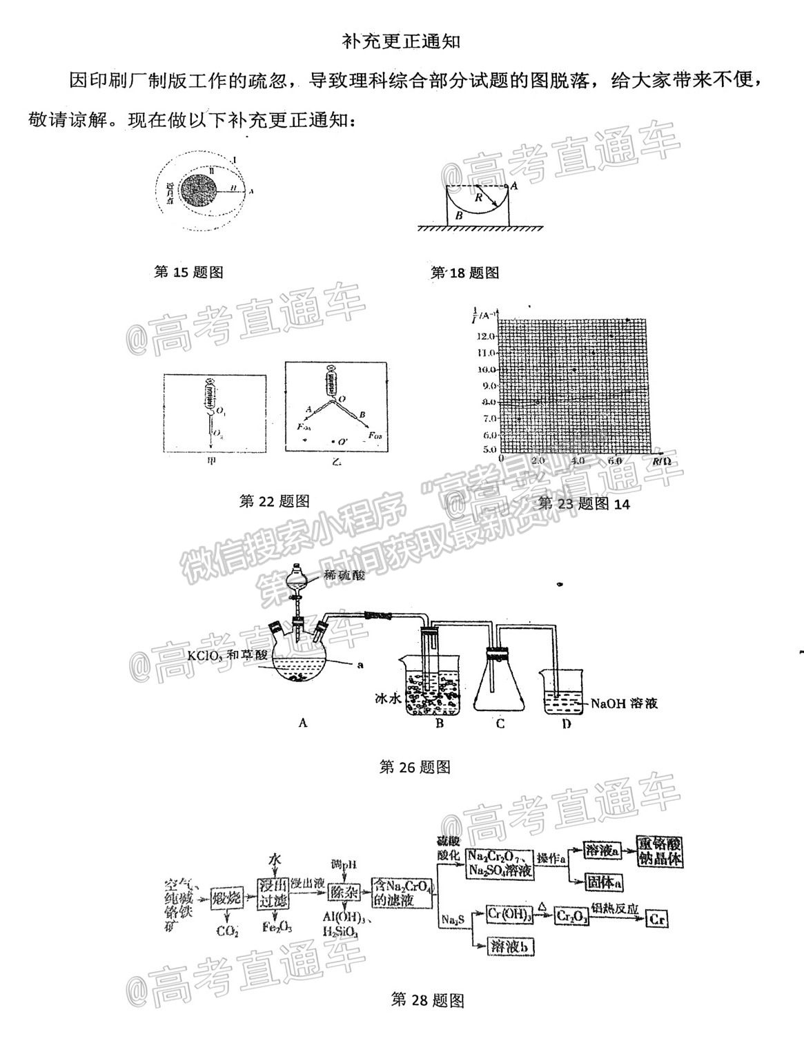 2021成都石室中學(xué)高三三診模擬考試?yán)砭C試題及參考答案