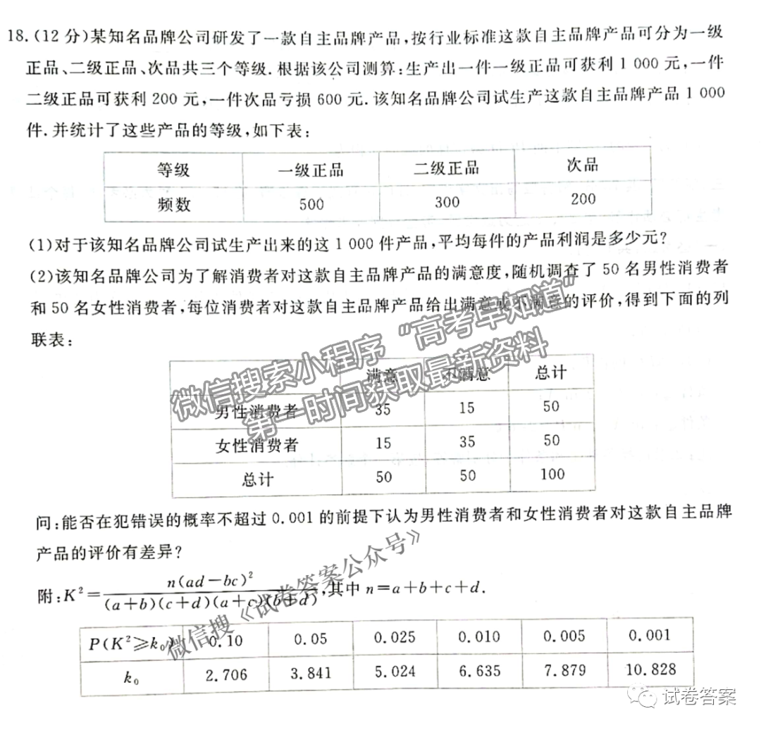 2021山西晉中三模文數(shù)試題及參考答案