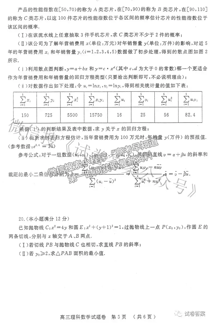 2021鄭州三測(cè)理數(shù)試題及參考答案