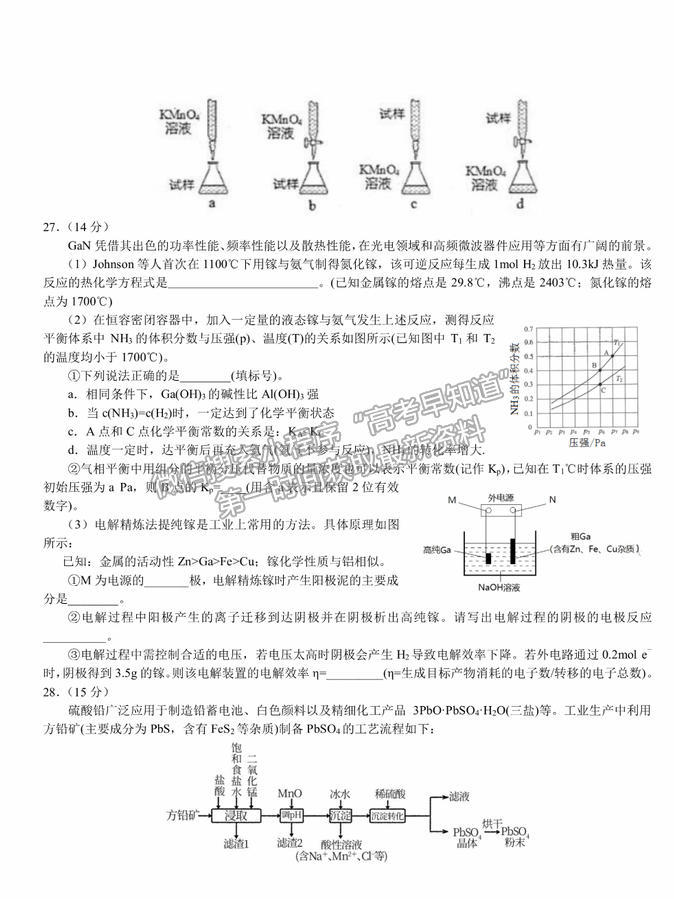 2021南昌二中、河南省實(shí)驗(yàn)中學(xué)高三5月沖刺聯(lián)考理綜試題及答案