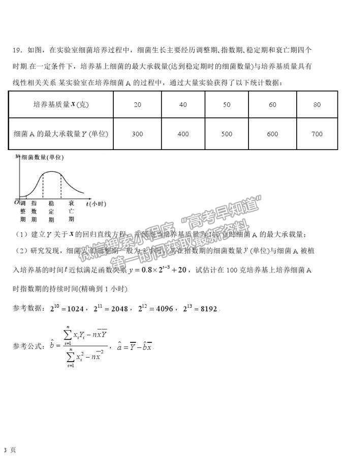 2021吉林省東北師范大學附中高三五模文數試卷及答案