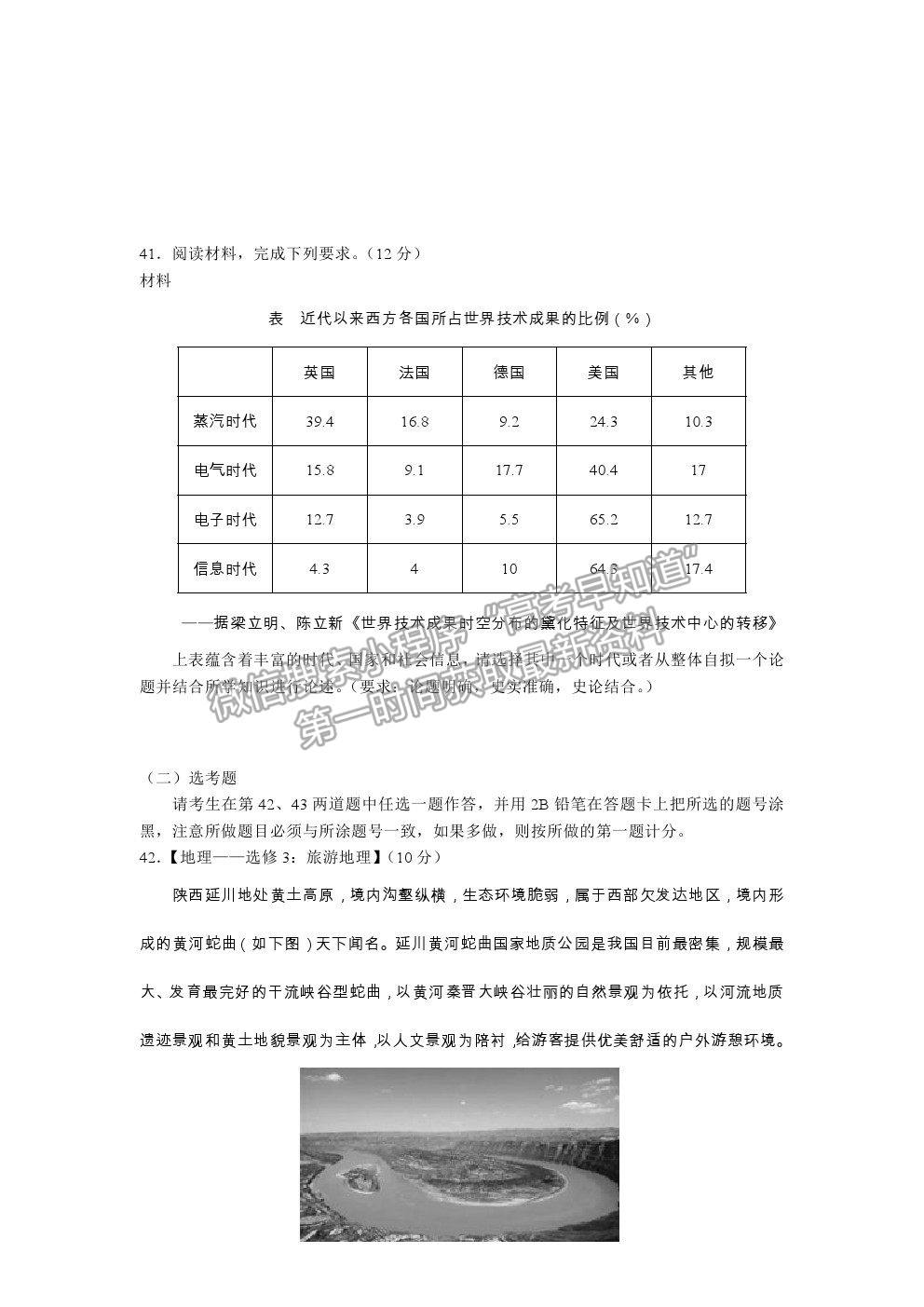 2021云南省麗江市高二下學(xué)期期末教學(xué)質(zhì)量監(jiān)測(cè)文綜試卷及答案