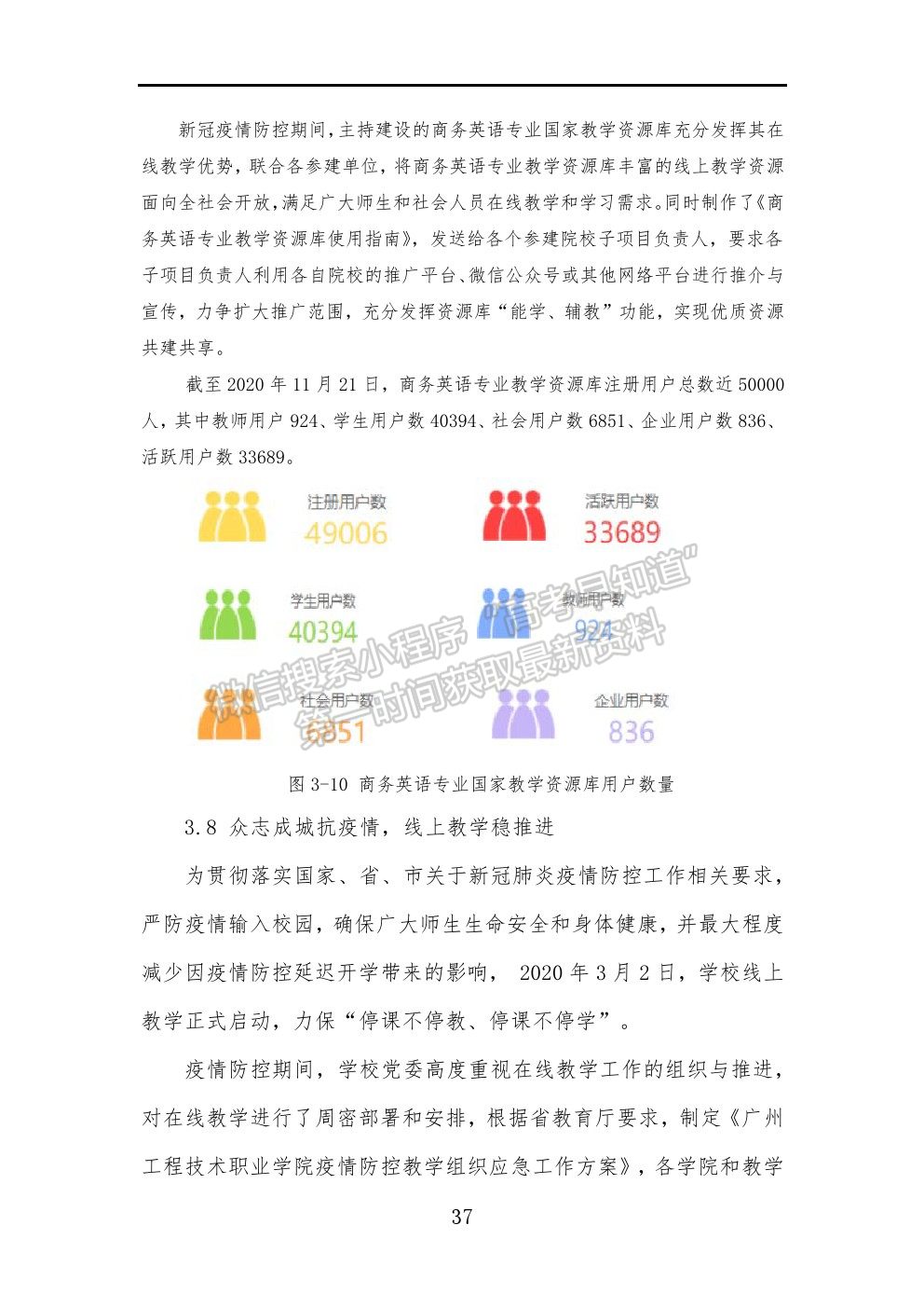 广州工程技术职业学院2021年就业质量报告