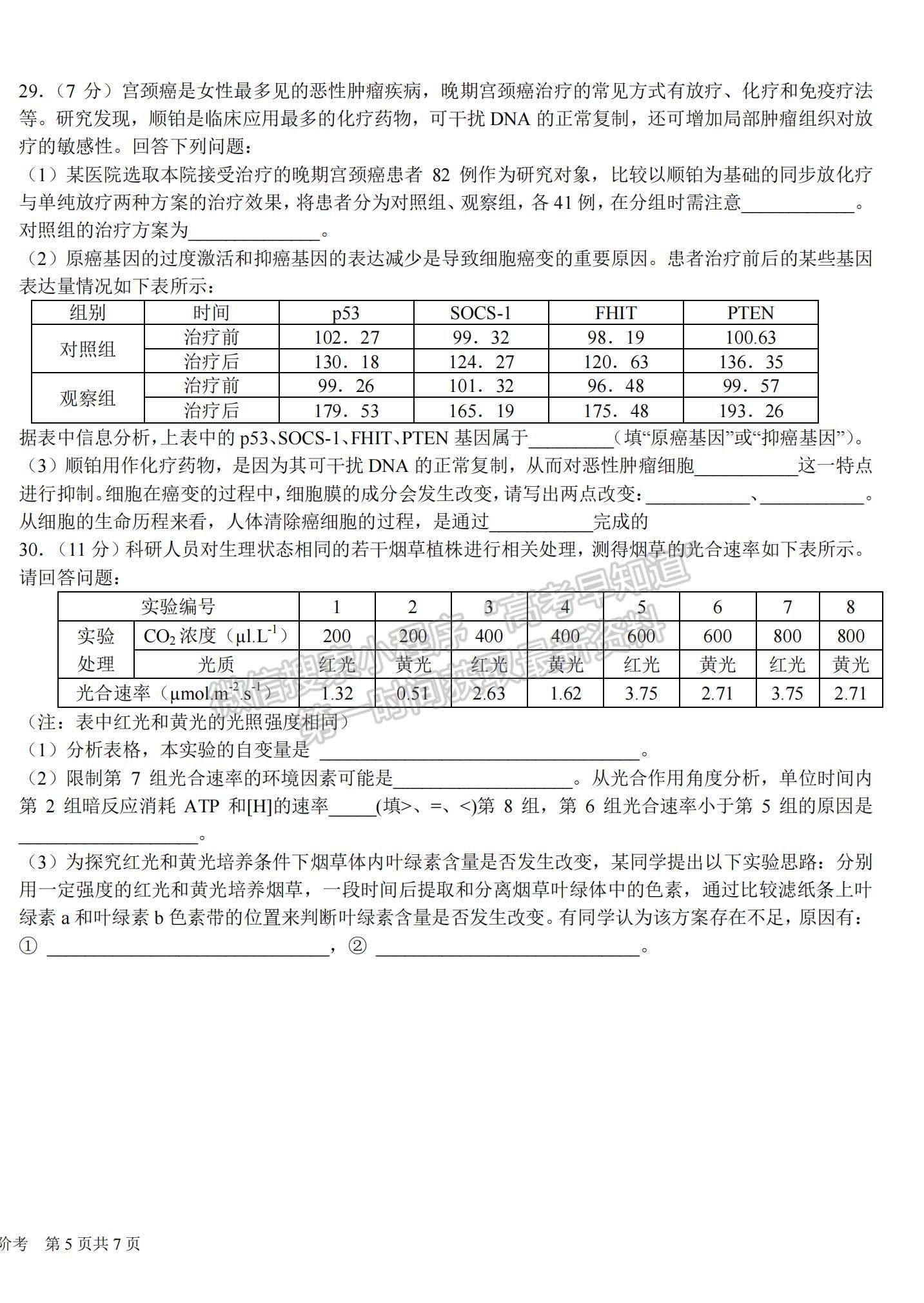 2022四川成都樹德中學(xué)高三11月階段性測試理綜試題及參考答案