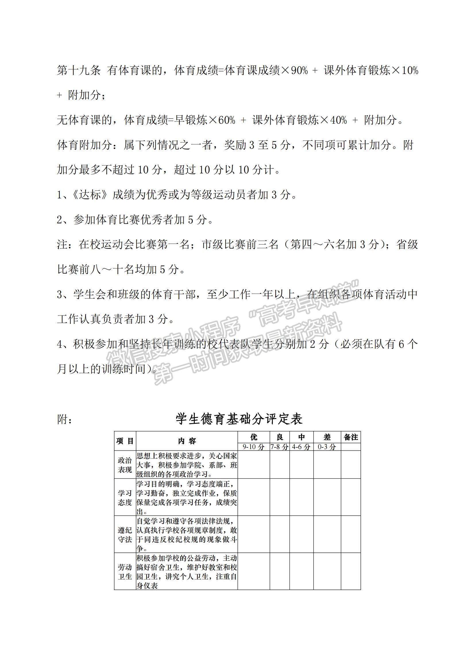 常州信息職業(yè)技術學院學生獎學金綜合測評條例（修訂）