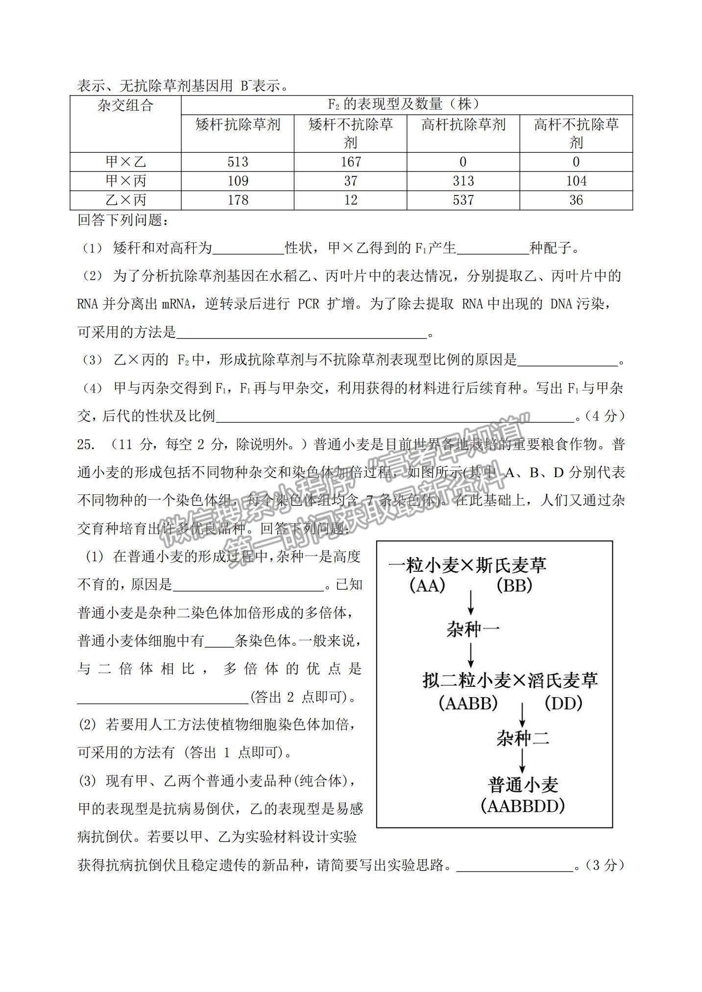 2022遼寧大連八中高三上學(xué)期期中考試生物試題及參考答案