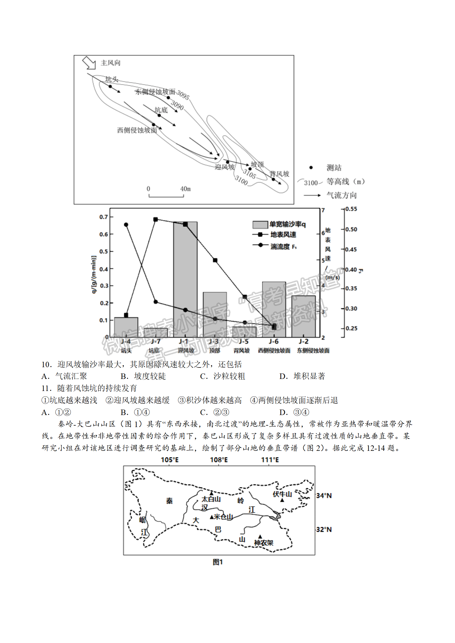 2022屆江蘇省南京市金陵中學(xué)高三2月月考地理試題及答案