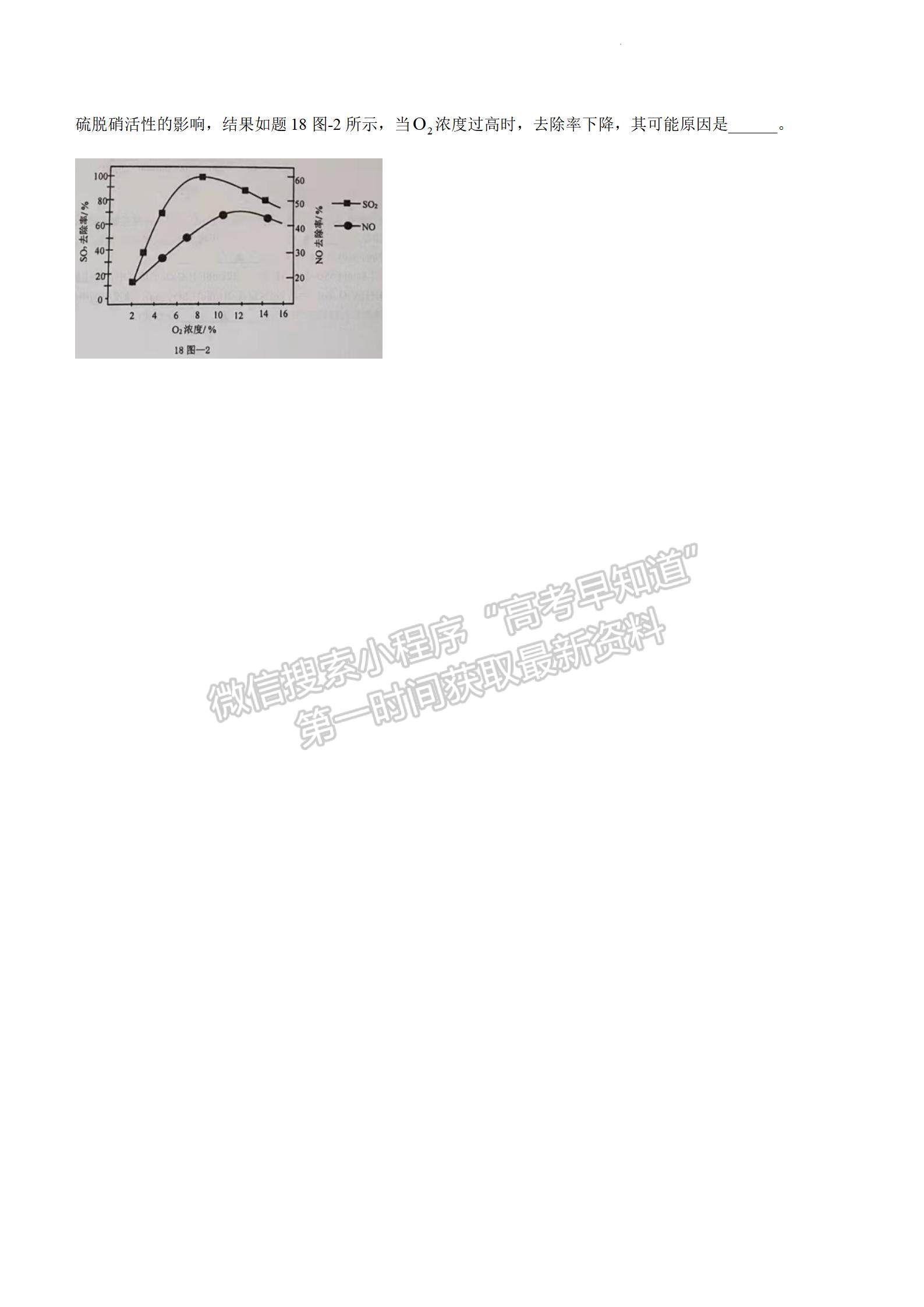 2022屆江蘇省南京市六校聯(lián)合體高三下學(xué)期期初調(diào)研測試化學(xué)試題及答案