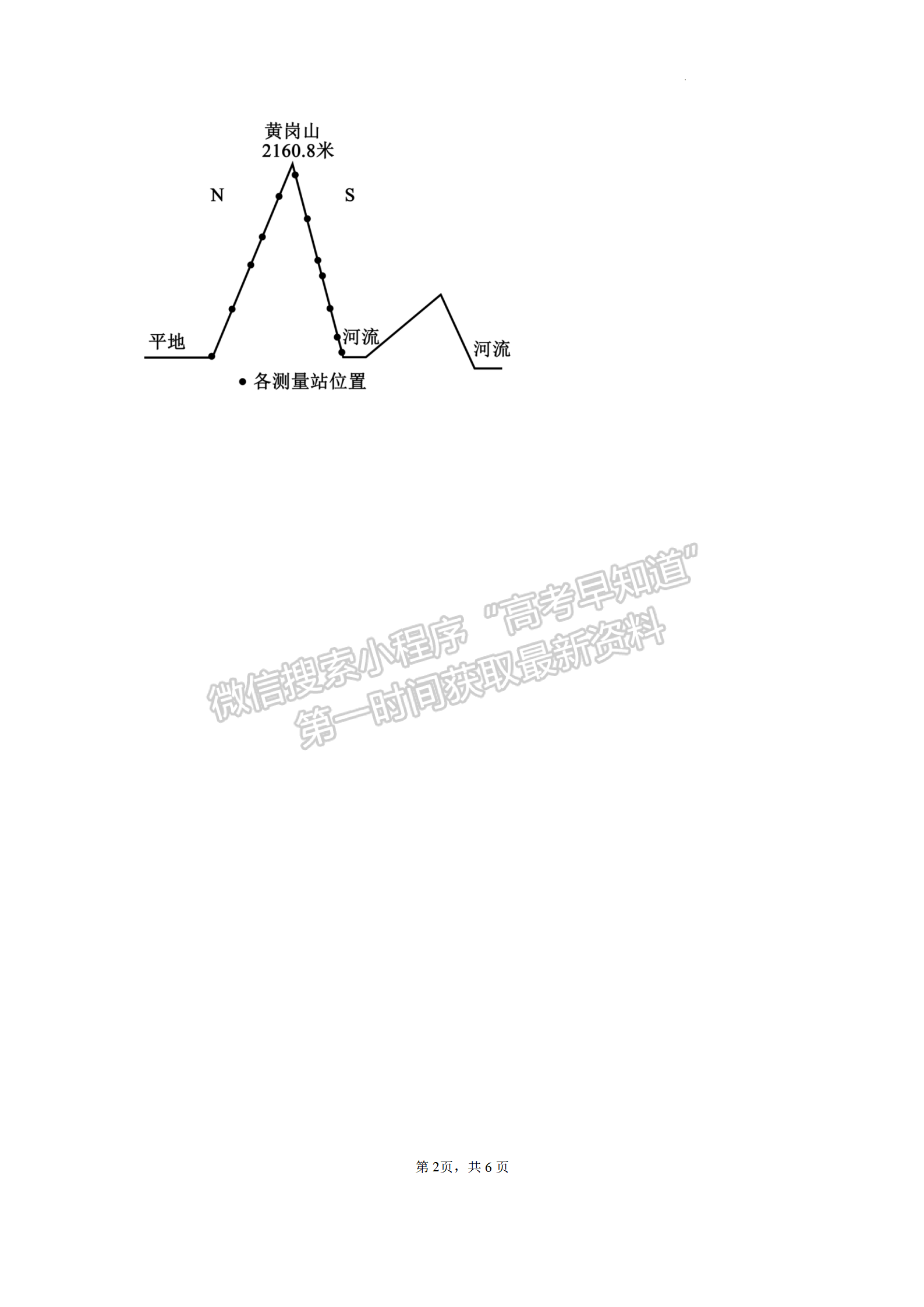 2022揭豐高三3月聯(lián)考地理試題及參考答案