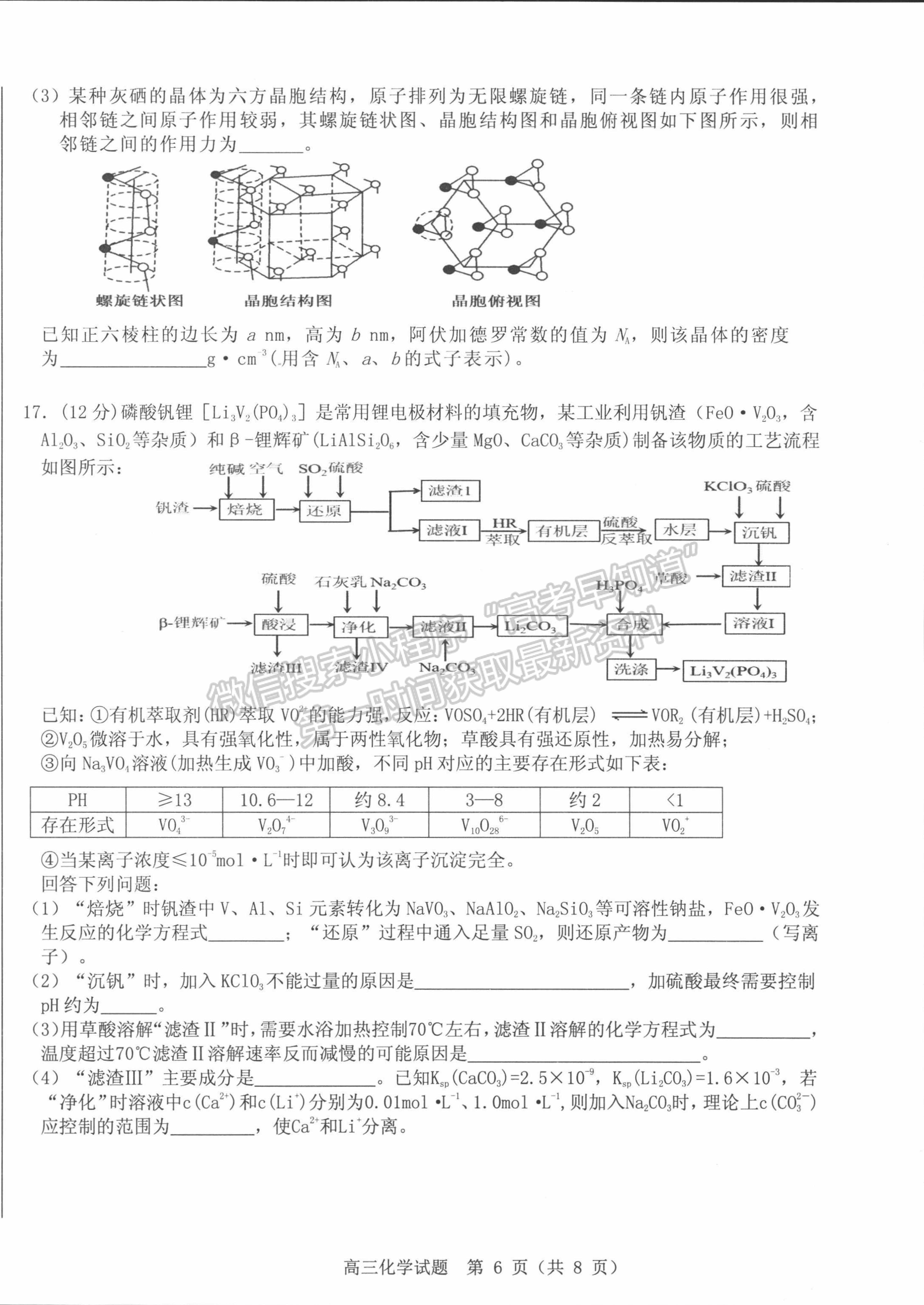 2022山東中學(xué)聯(lián)盟考前熱身押題考試化學(xué)試題及參考答案