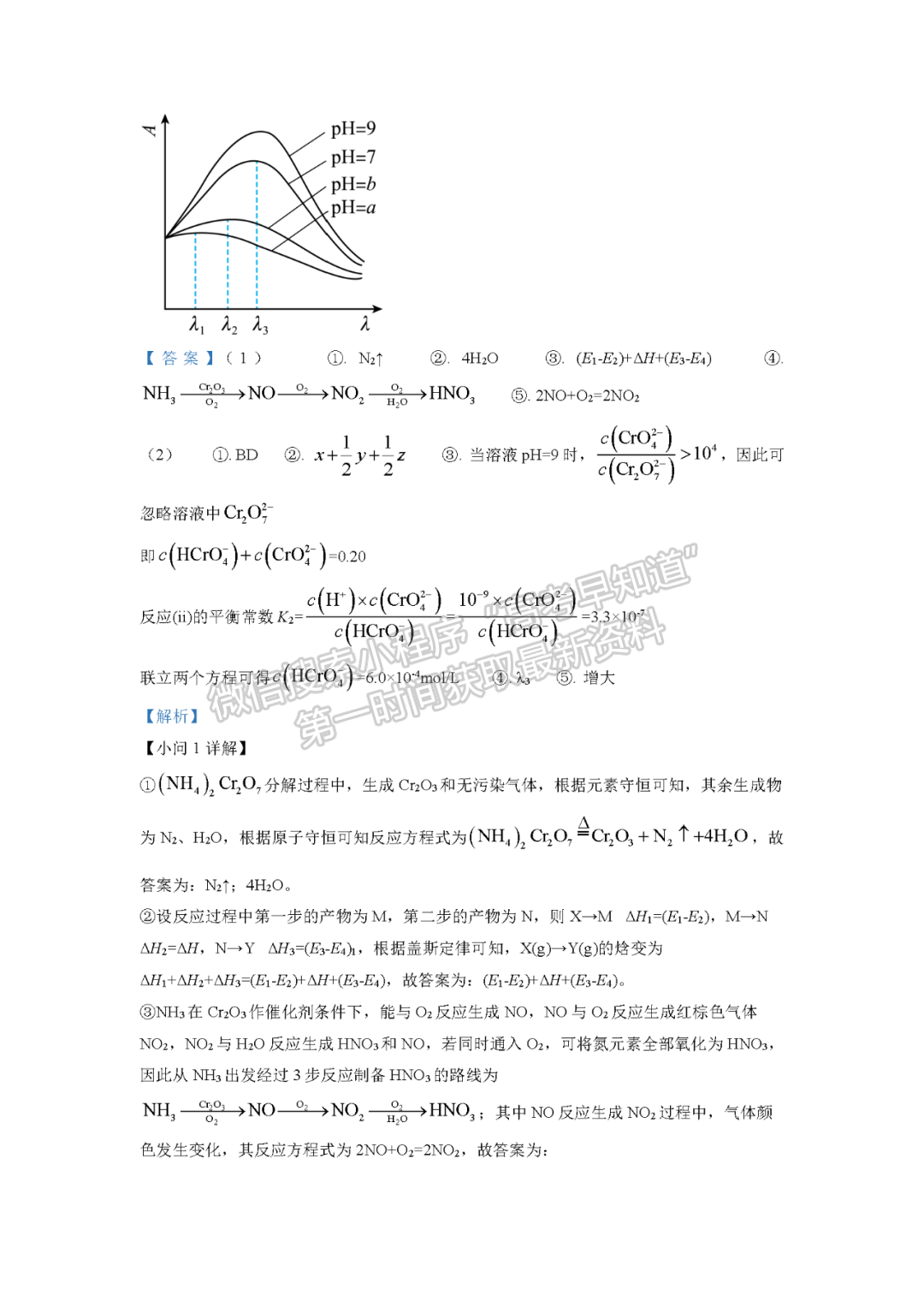 2022年廣東高考[新高考1卷]試卷及答案（化學(xué)）【網(wǎng)傳版】