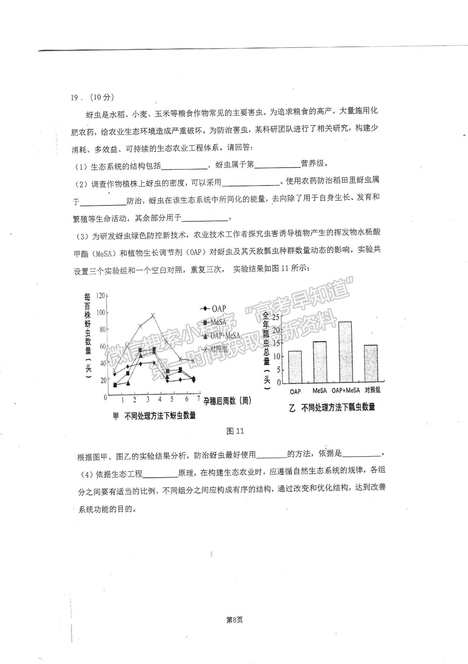 2023廣東高三六校第二次聯(lián)考生物試題及參考答案