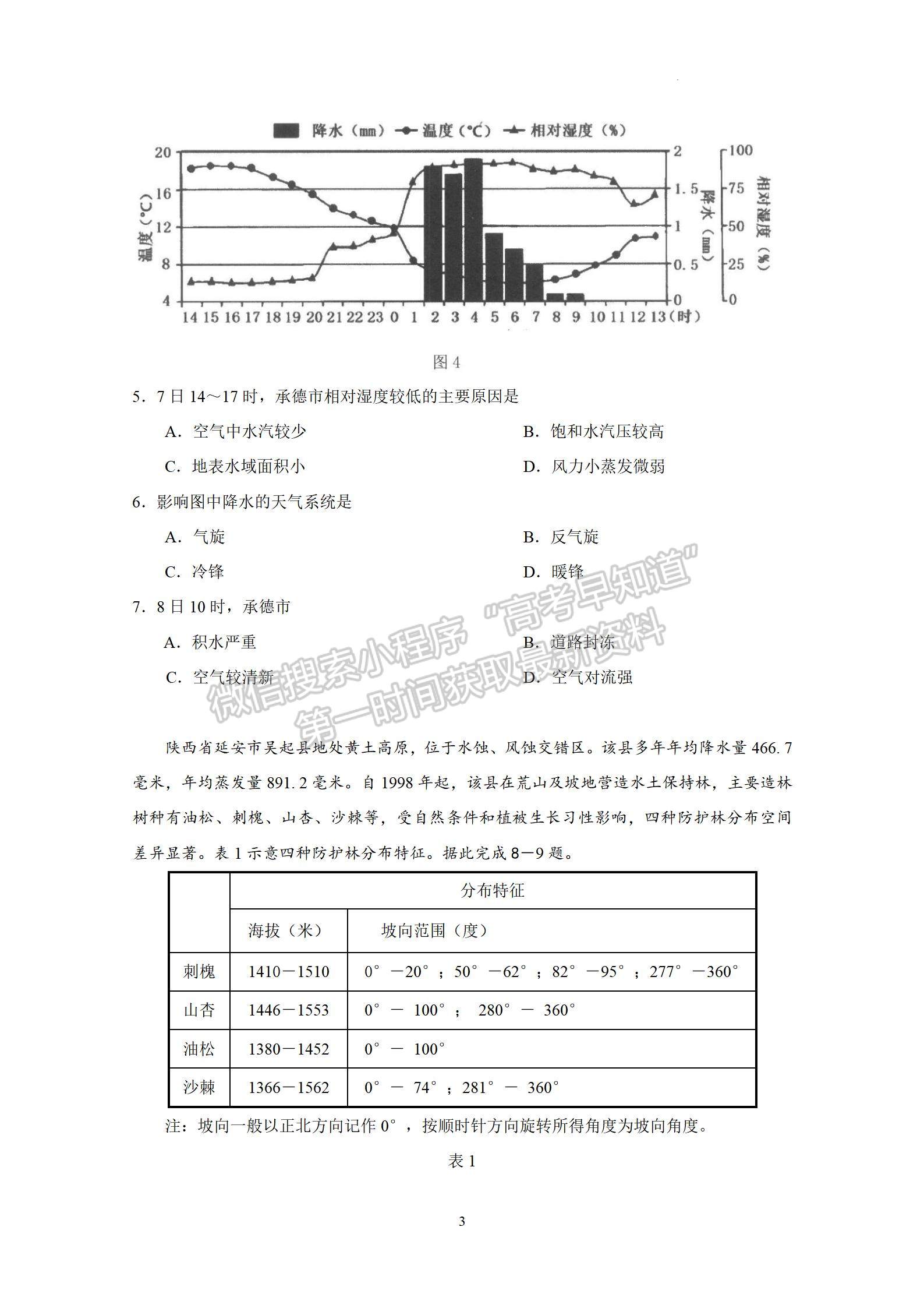 2023廣州市高三上學(xué)期11月調(diào)研測(cè)試地理試題及答案