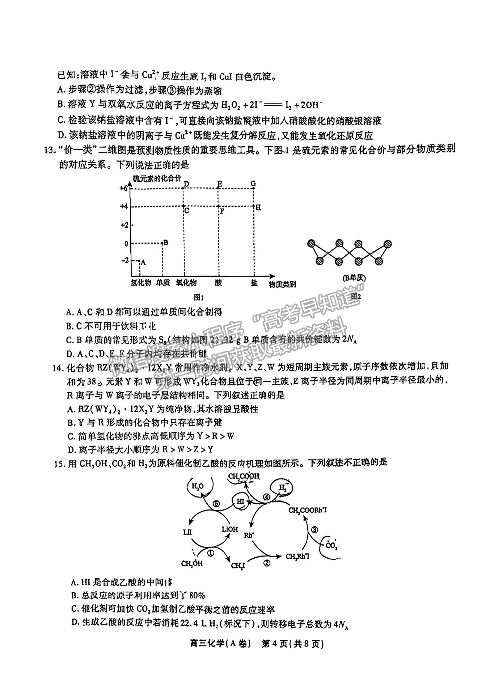 2023安徽鼎尖名校高三實(shí)驗(yàn)班12月聯(lián)考生物試卷及答案