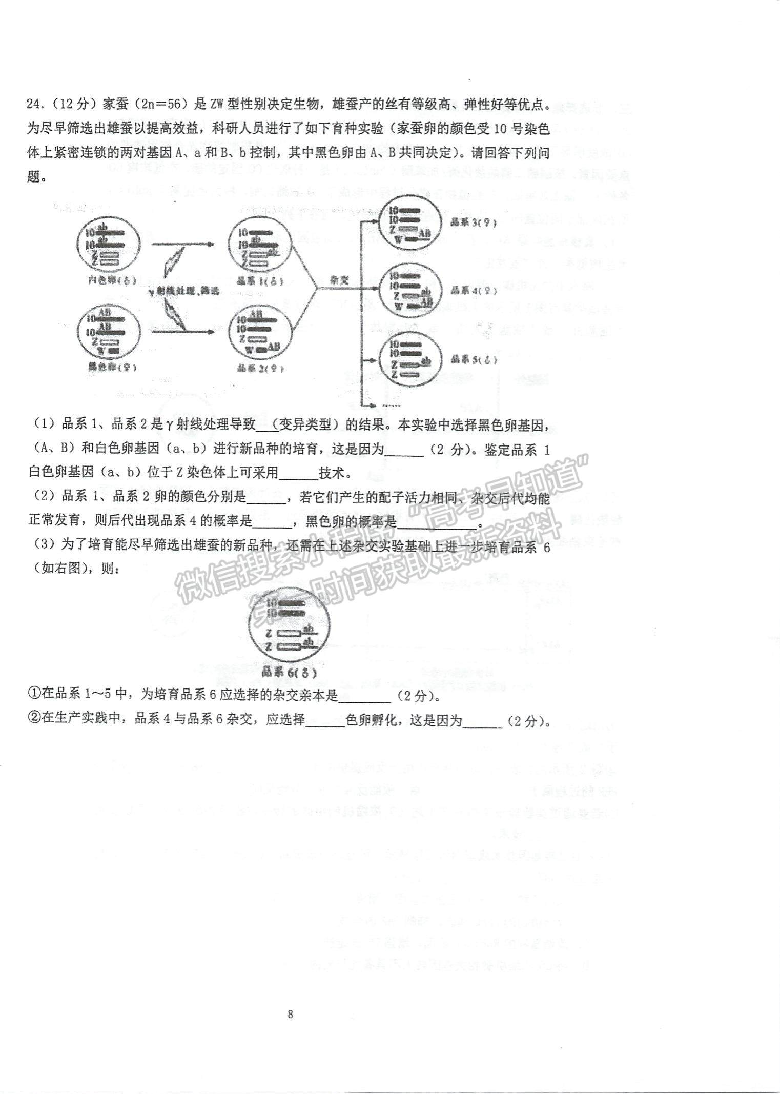 2023江蘇省泰州中學(xué)高三上學(xué)期第一次月度檢測生物試題及參考答案