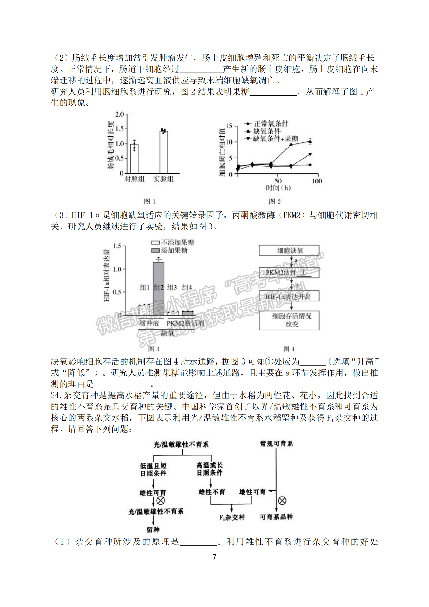 2023屆湖北省部分重點(diǎn)中學(xué)高三第二次聯(lián)考生物試卷及參考答案