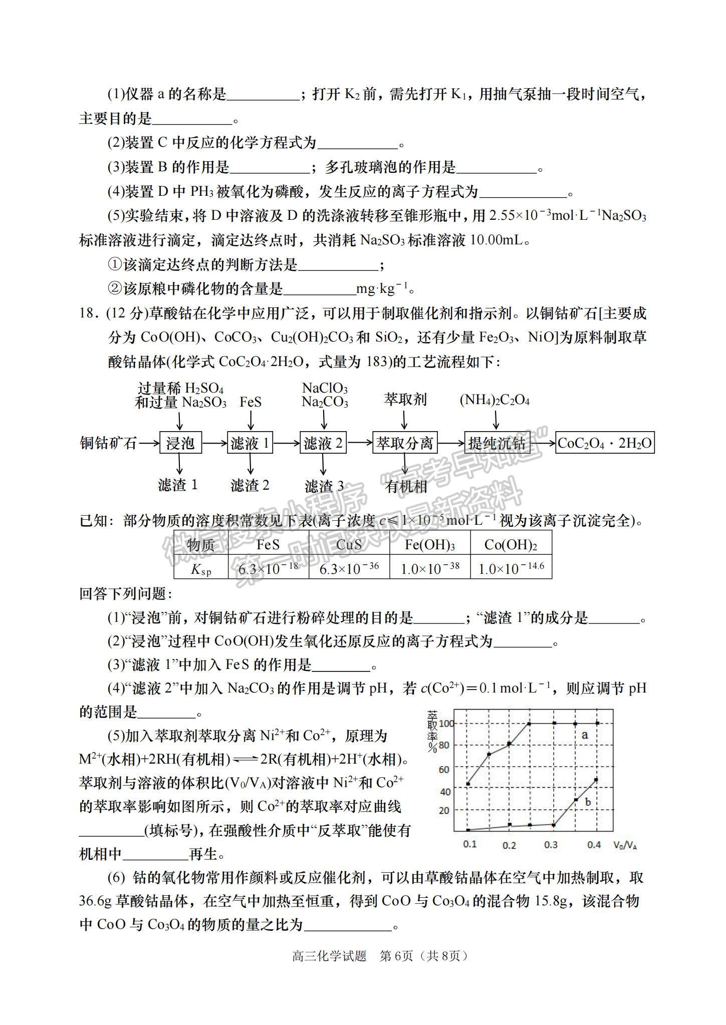 2023年山東青島高三上學(xué)期期末學(xué)業(yè)檢測水平檢測-化學(xué)試卷及答案