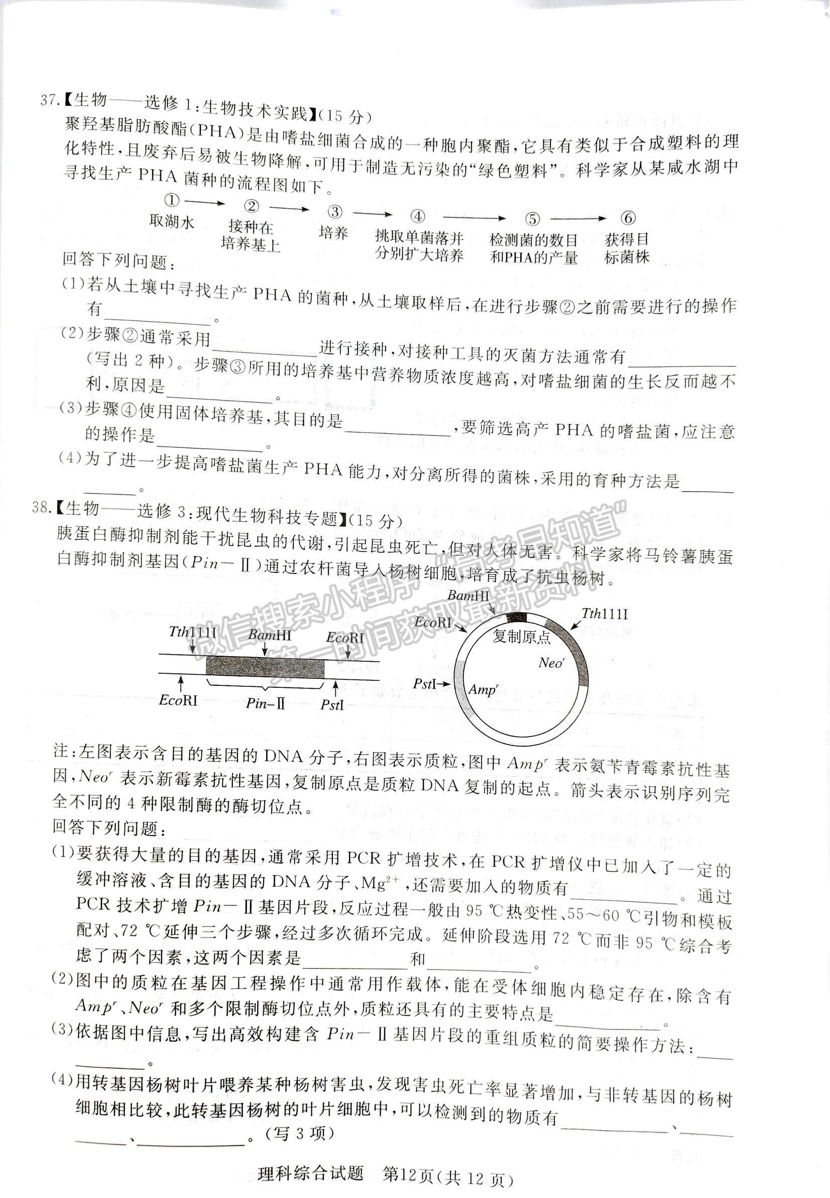 2023江西恩博理綜