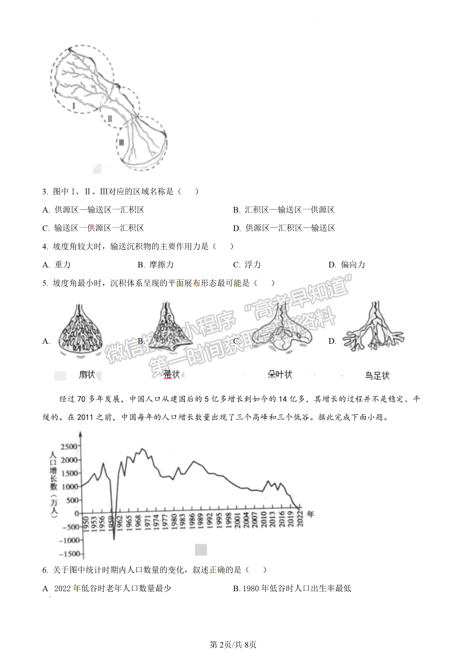 2023山東省聊城市二模-地理試卷及答案