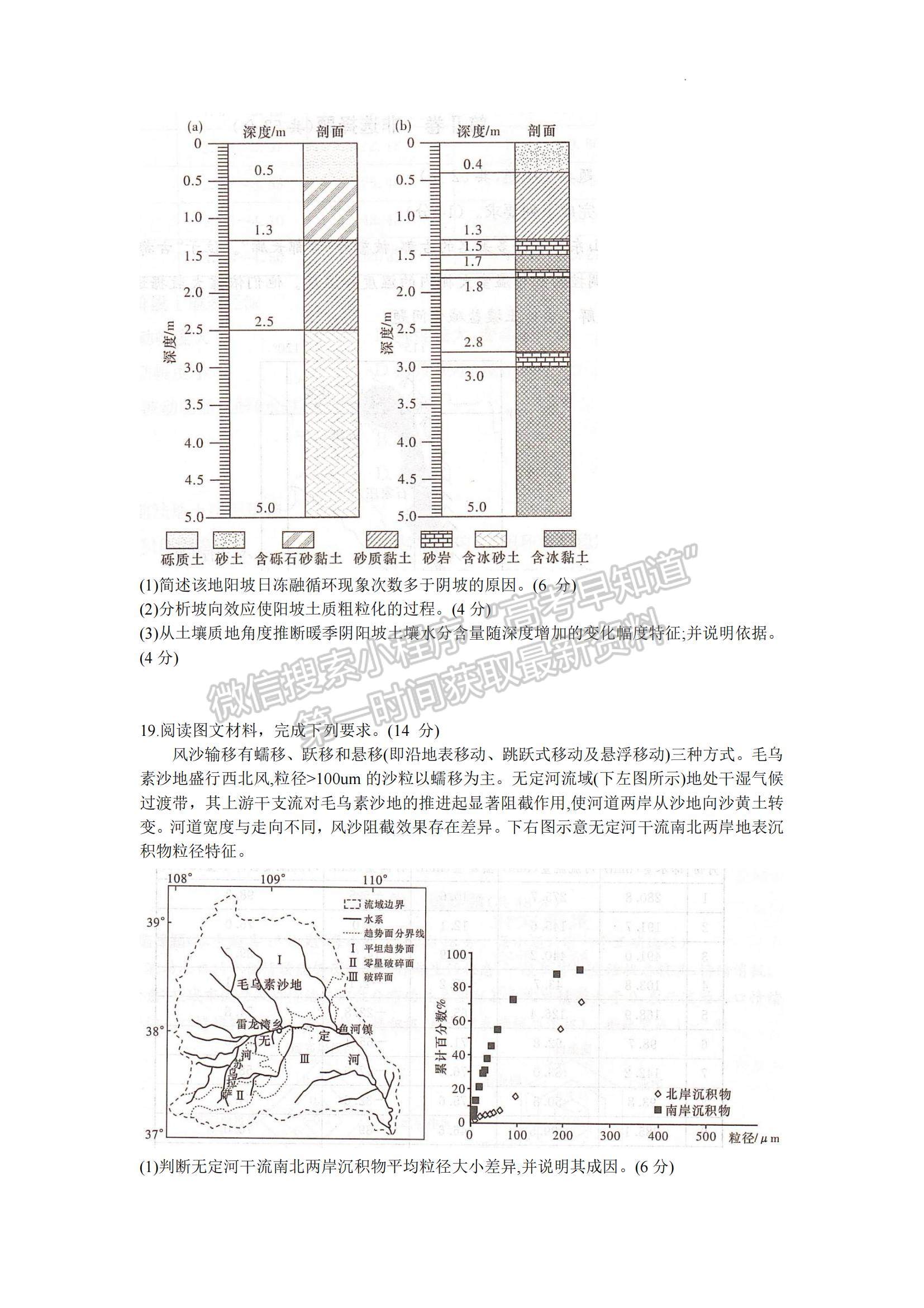 2023湖南省長(zhǎng)沙一中高三下學(xué)期月考（八）地理試題及參考答案