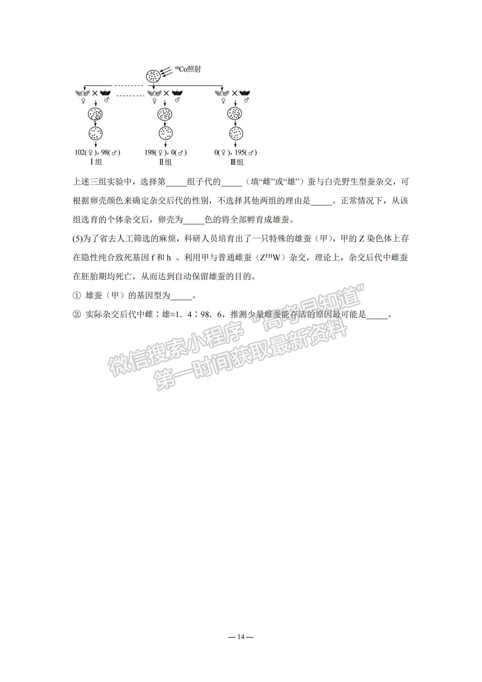 2023江蘇省南京市中華中學(xué)、南京師范大學(xué)附屬中學(xué)江寧分校等2校高三一模生物試題及參考答案