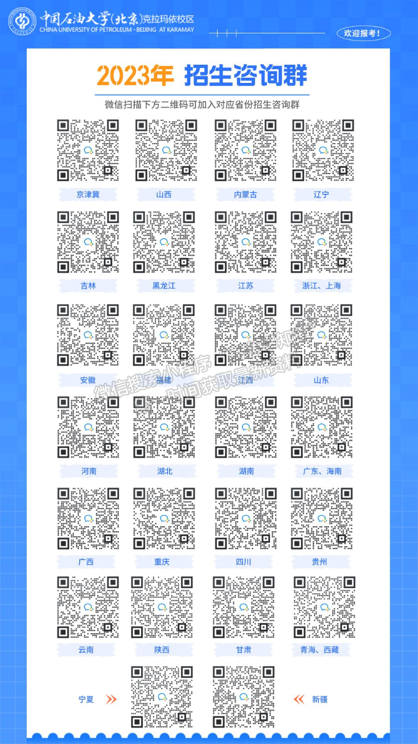 中國石油大學(xué)（北京）克拉瑪依校區(qū)：招生計劃增加60人，新增新能源科學(xué)與工程專業(yè)