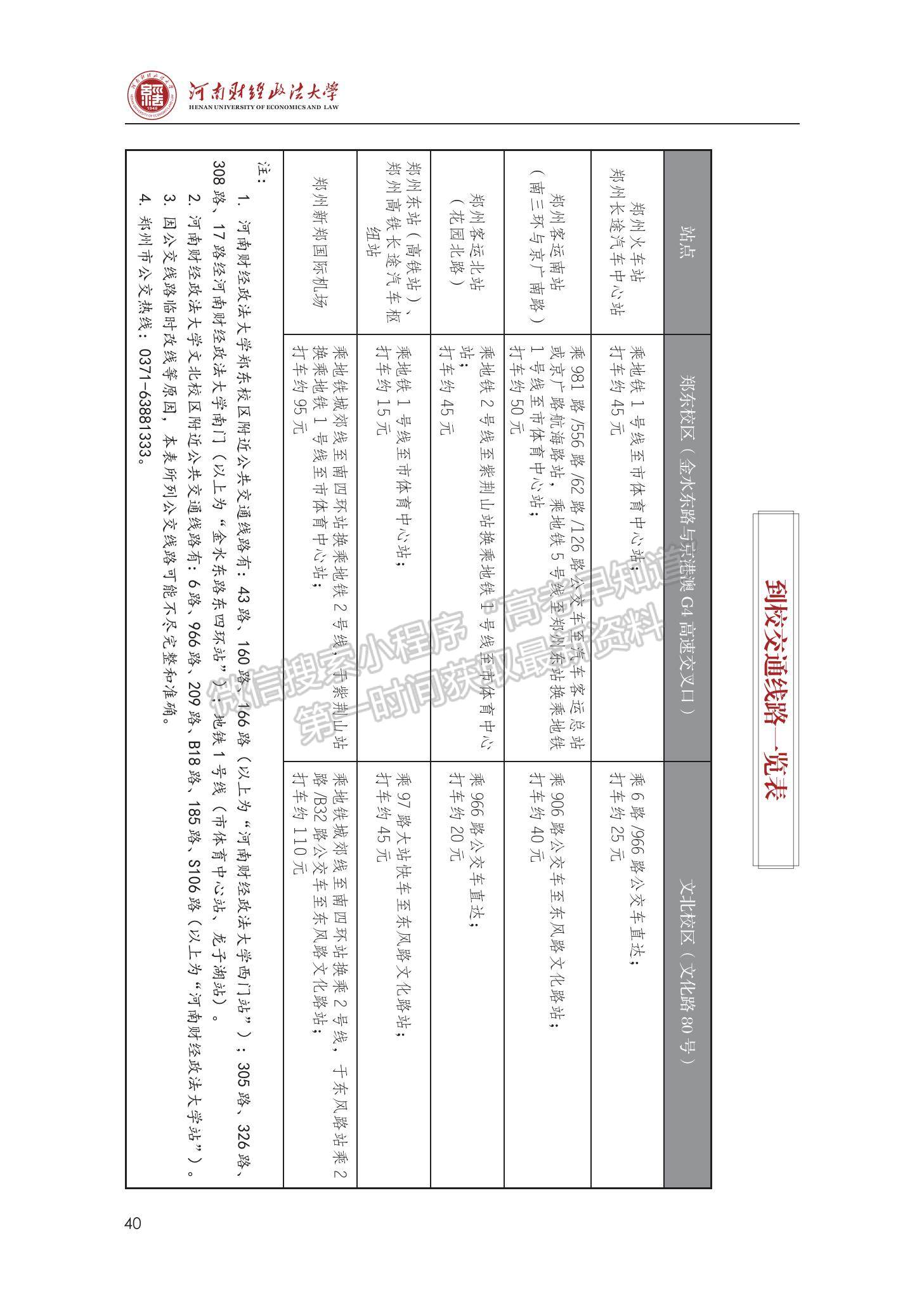 河南財經(jīng)政法大學(xué)2023級新生入學(xué)手冊