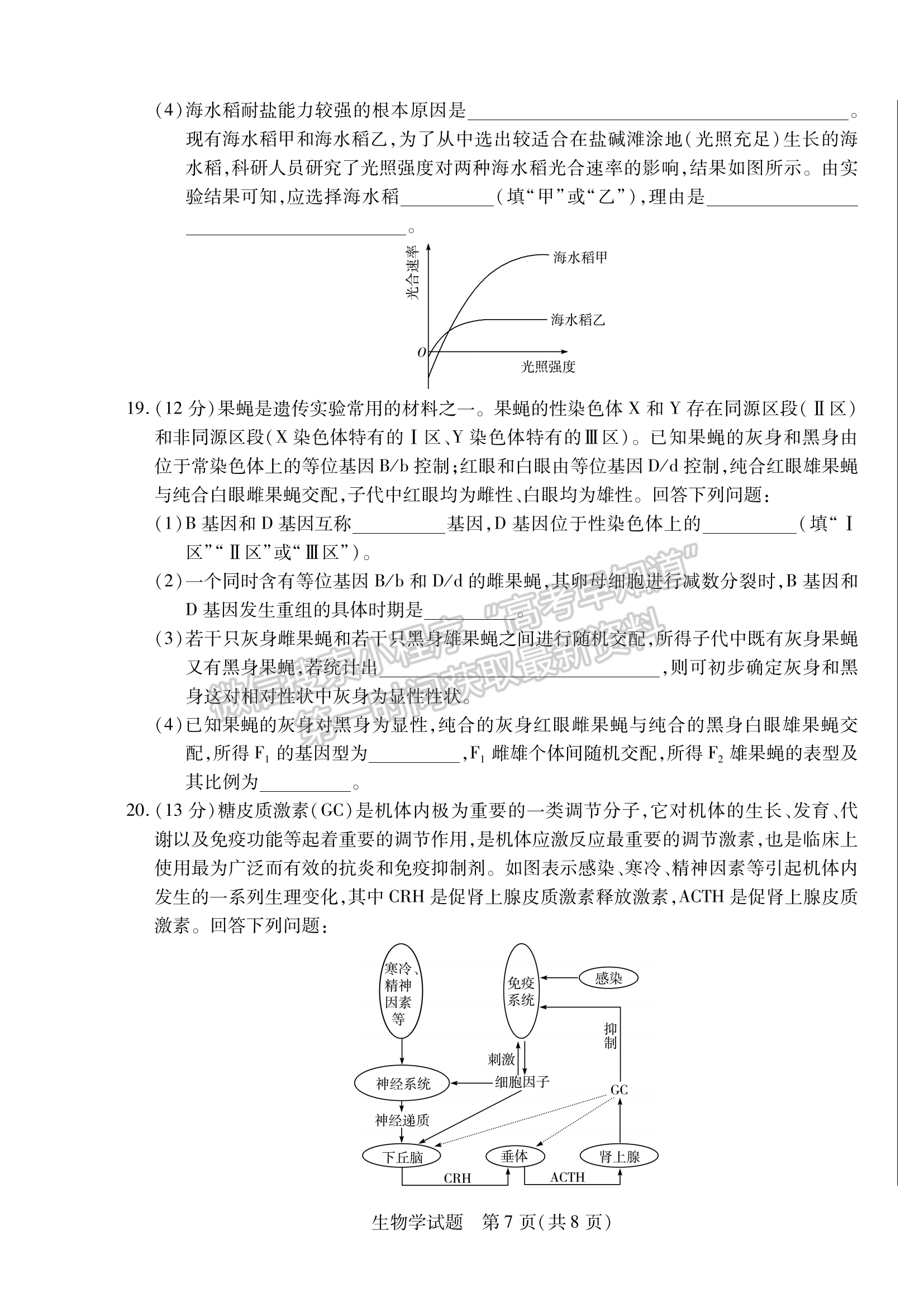 2024安徽名校聯(lián)盟第一次大聯(lián)考生物試卷及答案