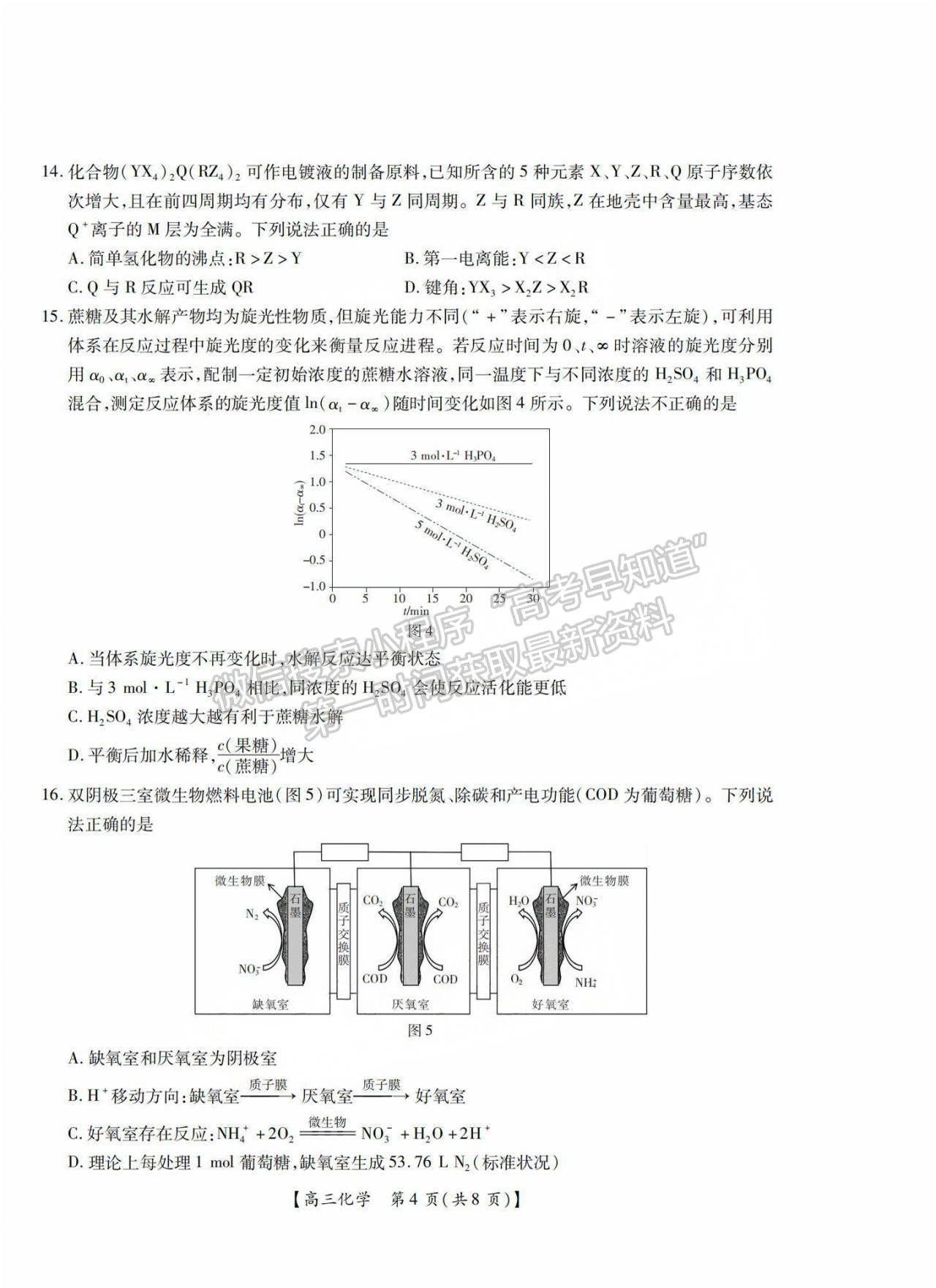 2025届湛江高三10月调研考化学试题及参考答案