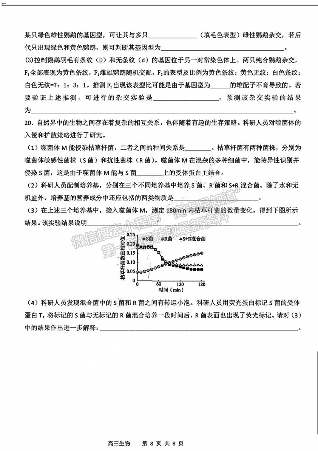 2025屆泉州四校高三上期中聯(lián)考生物試題及參考答案